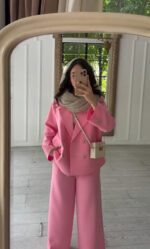 ست کت و شلوار پاستیل کد 1447 - Image 5