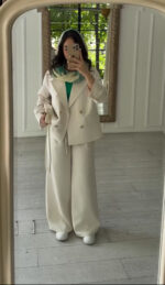 ست کت و شلوار پاستیل کد 1447 - Image 2