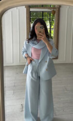 ست کت و شلوار پاستیل کد 1447 - Image 3