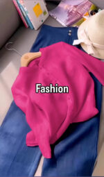 ست شومیز و شلوار مدل هلنا کد 1450 - Image 5