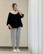 ست شومیز و شلوار مدل هلیا کد 1446 - Image 3