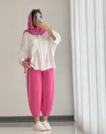 ست شومیز و شلوار مدل هلیا کد 1446 - Image 6