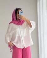 ست شومیز و شلوار مدل هلیا کد 1446 - Image 4