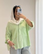 ست شومیز و شلوار مدل هلیا کد 1446 - Image 8