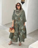 ست اورال و مانتو مدل درسا کد 1449 - Image 10