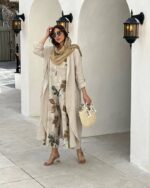 ست اورال و مانتو مدل درسا کد 1449 - Image 9