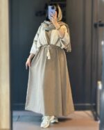 ست کت و سرافون‌ مدل حنا کد 1451 - Image 5