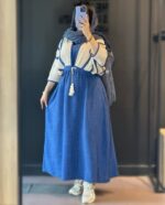 ست کت و سرافون‌ مدل حنا کد 1451 - Image 2