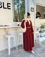 ست کت و دامن مدل شایلی کد 1458 - Image 9