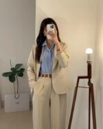 ست کت و شلوار مدل الناز کد 1464 - Image 5