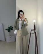 ست کت و شلوار مدل الناز کد 1464 - Image 4