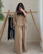 ست شومیز و شلوار مدل روشا کد 1466 - Image 10