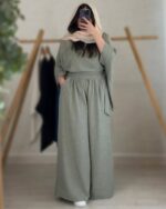 ست شومیز و شلوار مدل روشا کد 1466 - Image 3