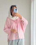 شومیز لینن مدل پگاه کد 1477 - Image 4