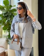 ست کت و شلوار مدل دیانا کد 1482 - Image 7