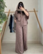 ست شومیز و شلوار مدل دلین کد 1484 - Image 10