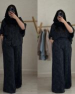 ست شومیز و شلوار مدل دلین کد 1484 - Image 3