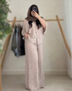 ست شومیز و شلوار مدل دلین کد 1484 - Image 2