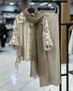 ست شومیز و شلوار مدل پرنا‌ کد 1491 - Image 3