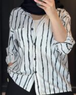 ست شومیز و شلوار مدل دیلا کد 1492 - Image 10