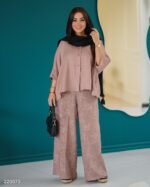 ست شومیز و شلوار مدل سوما‌ کد 1495 - Image 4