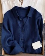 شومیز لینن‌ مدل Pery کد 1500 - Image 11