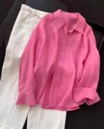 شومیز لینن‌ مدل Pery کد 1500 - Image 14