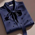 شومیز ساتن مدل دونا کد 1472 - Image 4