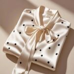 شومیز ساتن مدل دونا کد 1472