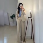 ست کت و شلوار مدل الناز کد 1464