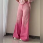 شلوار کتان کجراه مدل pink کد 1479