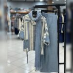 ست شومیز و شلوار مدل پرنا‌ کد 1491