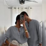 شومیز ست کاپلی کد 1456