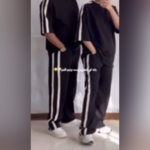 ست لانگ و شلوار مدل السان‌ کد 1453