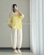 ست شومیز و شلوار مدل هلنا کد 1450 - Image 7