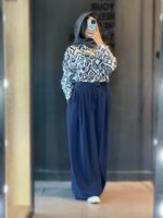 شلوار فول بگ پیله دار مدل لاوین کد 1521 - Image 2