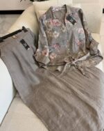 ست شومیز و شلوار مدل تیارا‌ کد 1510 - Image 7