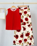 شومیز و شلوار مدل روژین کد 1519 - Image 3