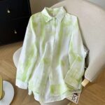 شومیز لینن مدل روجینا‌ کد 1523 - Image 6