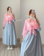 ست شومیز و دامن مدل پری کد 1532 - Image 10