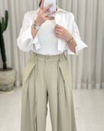 شلوار فول بگ مدل آویشو کد 1522 - Image 7