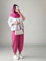 ست شومیز و شلوار مدل هلن‌ کد 1554 - Image 3