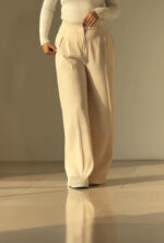 شلوار بگ کرپ مازراتی مدل سودا کد 1555 - Image 3