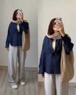 شومیز مدل آسو کد 1562 - Image 6