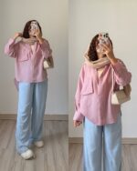 شومیز مدل آسو کد 1562 - Image 5