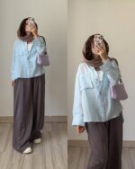 شومیز مدل آسو کد 1562 - Image 3