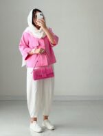 ست شومیز و شلوار مدل هلن‌ کد 1554 - Image 7