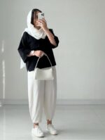 ست شومیز و شلوار مدل هلن‌ کد 1554 - Image 5