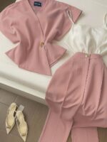 ست وست و شلوار مدل نارین کد 1547 - Image 3