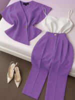 ست وست و شلوار مدل نارین کد 1547 - Image 2